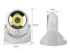 Led cob 360 elemes lámpa mozgásérzékelővel