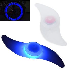 Kerékpár, motor LED Küllősapka, kék