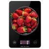 Elektronikus konyhai mérleg 5 kg-ig üveg lcd
