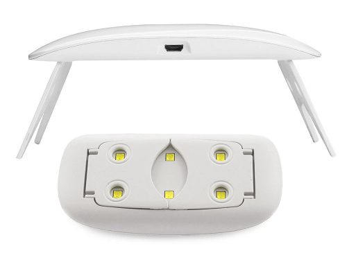 SUN Mini UV/LED körömlámpa, 6 W, 6 LED, USB, fehér