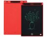 LCD elemes Rajztábla ceruzával, törlés gombbal 8,5", piros