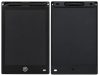 LCD elemes Rajztábla ceruzával, törlés gombbal 8,5", fekete