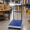 Elektronikus Raktári Mérleg Korláttal 50x40cm alap, 300kg/50g