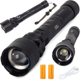   Bailong P59-2-P50 zseblámpa XHP50 LED-del és USB töltéssel