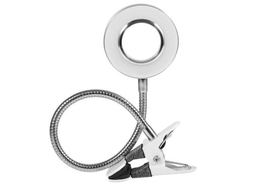360° USB Kozmetikai 24 ledes lámpa csiptetővel 