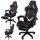 Ergonómikus Gamer forgószék lábtartóval