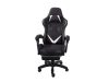Ergonómikus Gamer forgószék lábtartóval