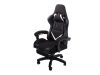 Ergonómikus Gamer forgószék lábtartóval