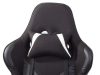 Ergonómikus Gamer forgószék lábtartóval