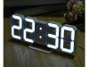 Zegar budzik led elektroniczny termometr z alarmem