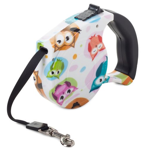Automata bagoly mintás póráz 5m, 15kg