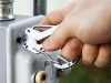 Kulcstartó karabiner túlélő multiszerszám