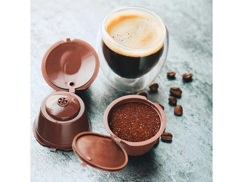 Újratölthető Dolce Gusto kávékapszula, 3 darabos készlet