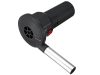Hordozható USB BBQ grill fúvóka, levegőztető