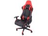 Ergonómikus Gamer forgószék - piros, fekete