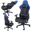 Ergonómikus Gamer forgószék - kék, fekete