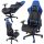 Ergonómikus Gamer forgószék - kék, fekete