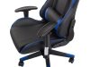 Ergonómikus Gamer forgószék - kék, fekete