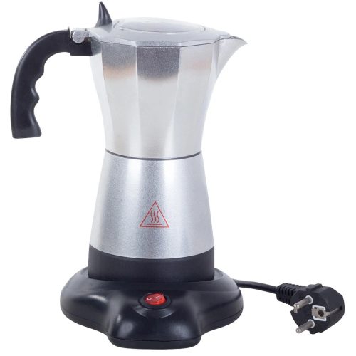 Elektromos 6 személyes olasz kotyogós kávéfőző, 300ml, 480W