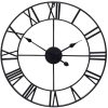 Római számjegyes vintage falióra retro loft stílusban, 50 cm
