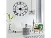 Római számjegyes vintage falióra retro loft stílusban, 50 cm