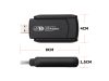 Karta sieciowa wi-fi adapter wifi usb 1300mbps dual