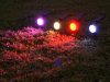 Napelemes lámpa rgbw led kerti karácsonyi lámpa