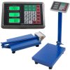 Elektronikus raktár- platform mérleg LCD kijelzővel 100  kg-ig