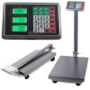 Elektronikus raktár- platform mérleg LCD kijelzővel 100 kg-ig