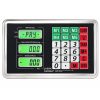 Elektronikus összecsukható platform, raktári mérleg, lcd kijelzővel, 100kg/20g