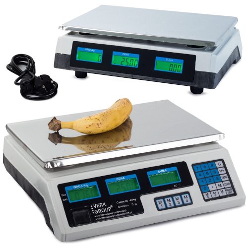 Elektronikus lcd darabszámoló mérleg 40kg/2g