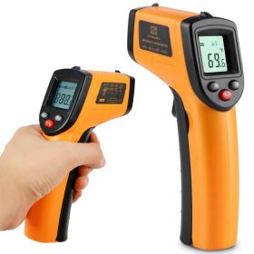  Érintésmentes lézeres hőmérő (pirométer) -50 és +380 °C között