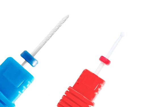 Kerámia körömcsiszoló fej készlet géllakkhoz és zseléhez, 5 db
