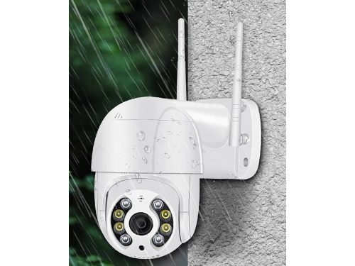 Kültéri térfigyelő kamera ip, wifi, full hd, zoom, 2 antennávaal, applikációval