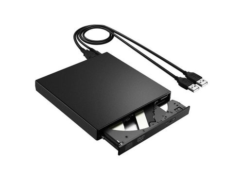Hordozható külső DVD író és CD olvasó – Univerzális USB csatlakozóval