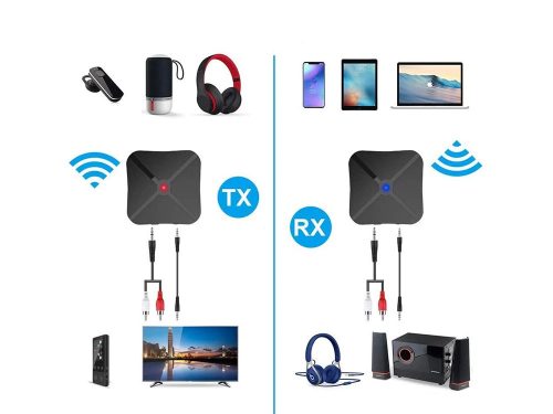 KN319 2 az 1 ben Bluetooth Audio Adapter – Jack Csatlakozós Adó és Vevő