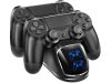 PS4 kontroller töltőállomás két DualShock vezérlőhöz
