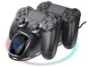 PS4 kontroller töltőállomás két DualShock vezérlőhöz