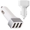Autó autótöltő a szivargyújtó aljzathoz 3xusb