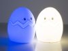 Led éjszakai fény gyerekeknek rgb tojás - érintő lámpa
