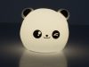 Gyermek led éjszakai fény rgb Usb érintő lámpa távirányítóval - panda