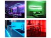 Vágható öntapadó Led szalag 5050 rgb 4.5m, vízálló, távirányítóval