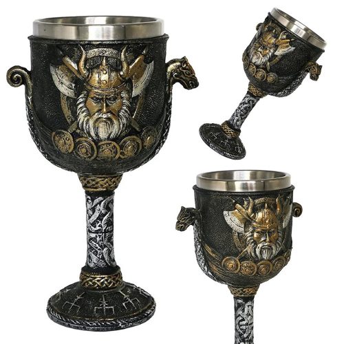 Viking csésze dekoratív csésze vikingek vikingek vikingek