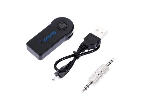 Vezeték nélküli Bluetooth AUX Audio Vevő és Autós Kihangosító, 3.5 mm Jack