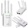 Vezeték Nélküli WiFi Repeater és Jelismétlő – 300Mbps, WPS, Fehér