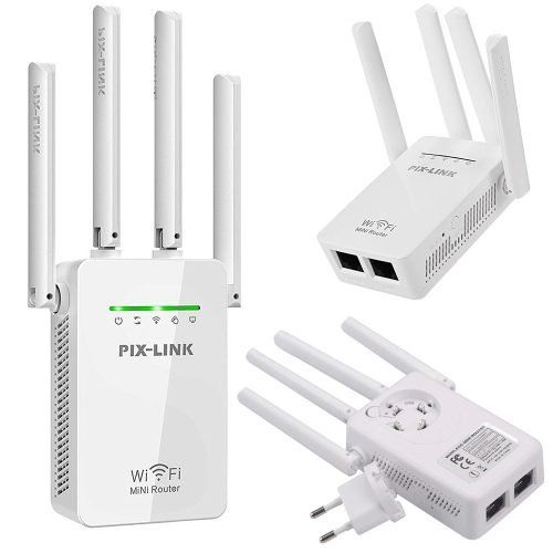 Wifi repeater, jelerősítő 300mbps wps teljesítmény