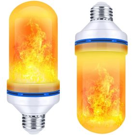Dekoratív Élő láng utánzatú led izzó e27 9w