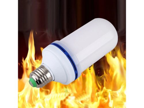 Dekoratív Élő láng utánzatú led izzó e27 9w