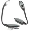 Led clip-on olvasó fény rugalmas forgatható, csiptetővel