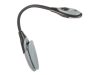 Led clip-on könyv olvasás fény rugalmas